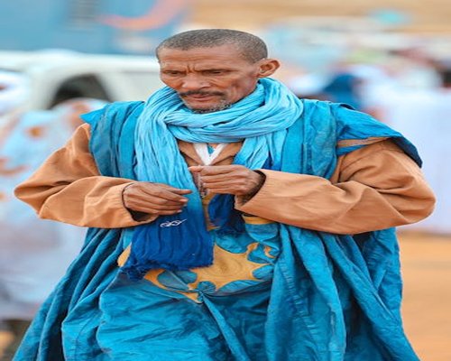 people enjoying outdoor walk in african nature
